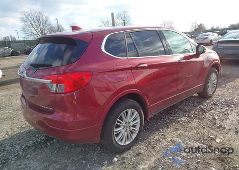 2017 Buick Envision Preferred from USA, damaged, VIN LRBFXCSA2HD165502